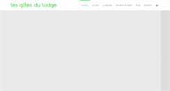 Desktop Screenshot of lelodge-saint-thurien.com